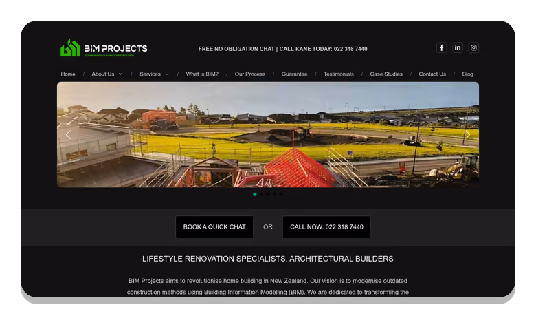 Website built by Anyware: BIM Projects